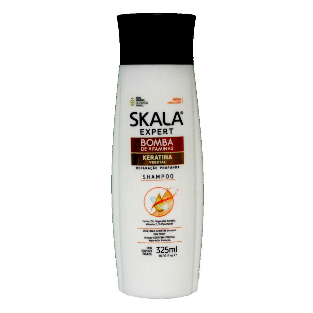 Shampoo Keratina, Pflanzliches Keratin, Skala, 325ml