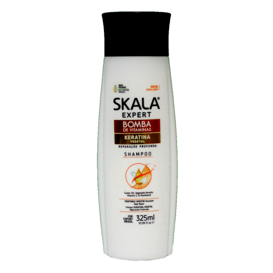 Shampoo Keratina, Pflanzliches Keratin, Skala, 325ml