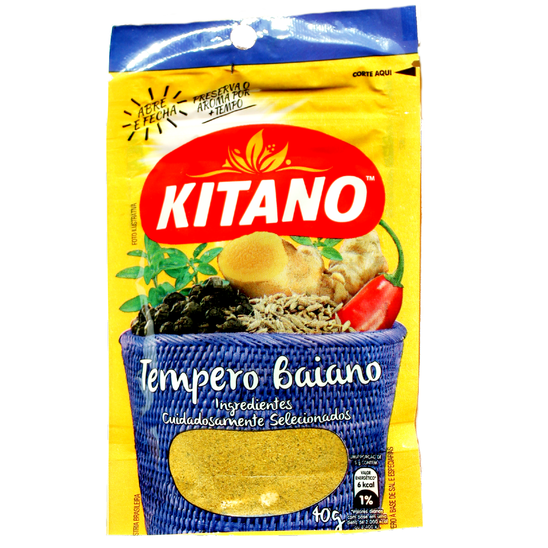 Tempero Baiano, Gewürzsalz bahianische Art, Kitano, 40g