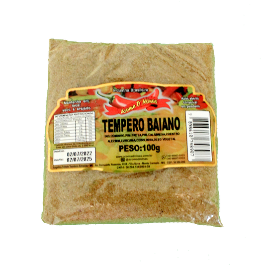 Tempero Baiano, Gewürzmischung, Aroma D'Minas, 100g