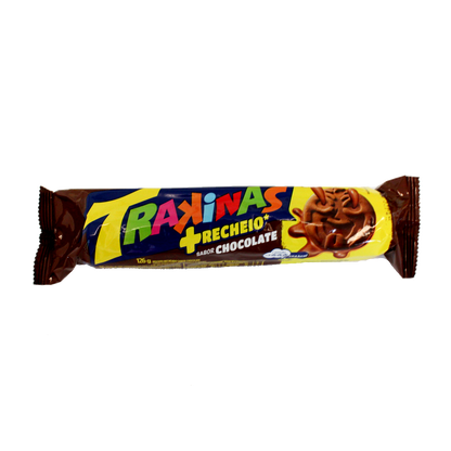 Bolacha Chocolate, Schokoladenkeks Schokofüllung, Trakinas, 126g