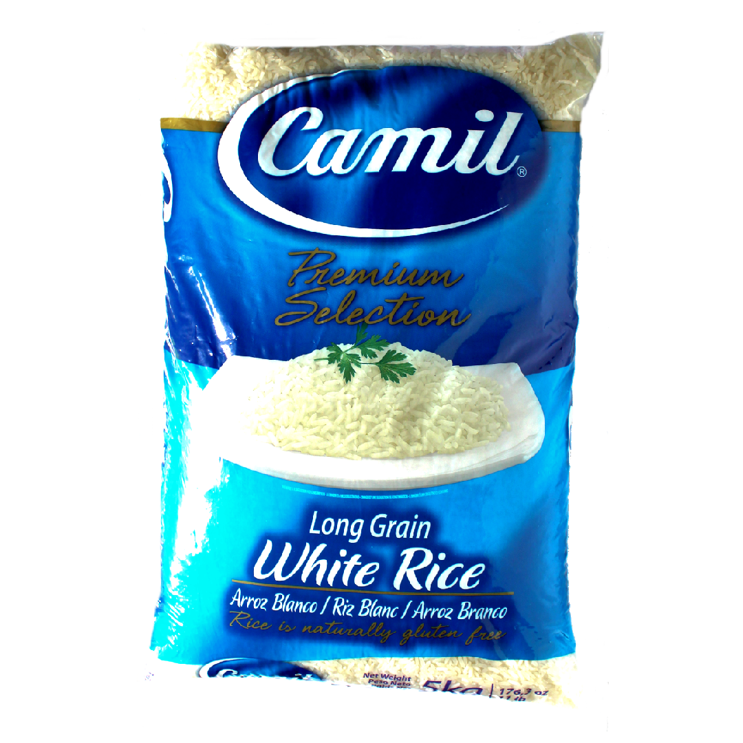 Arroz branco, Langkornreis, Camil, 5kg