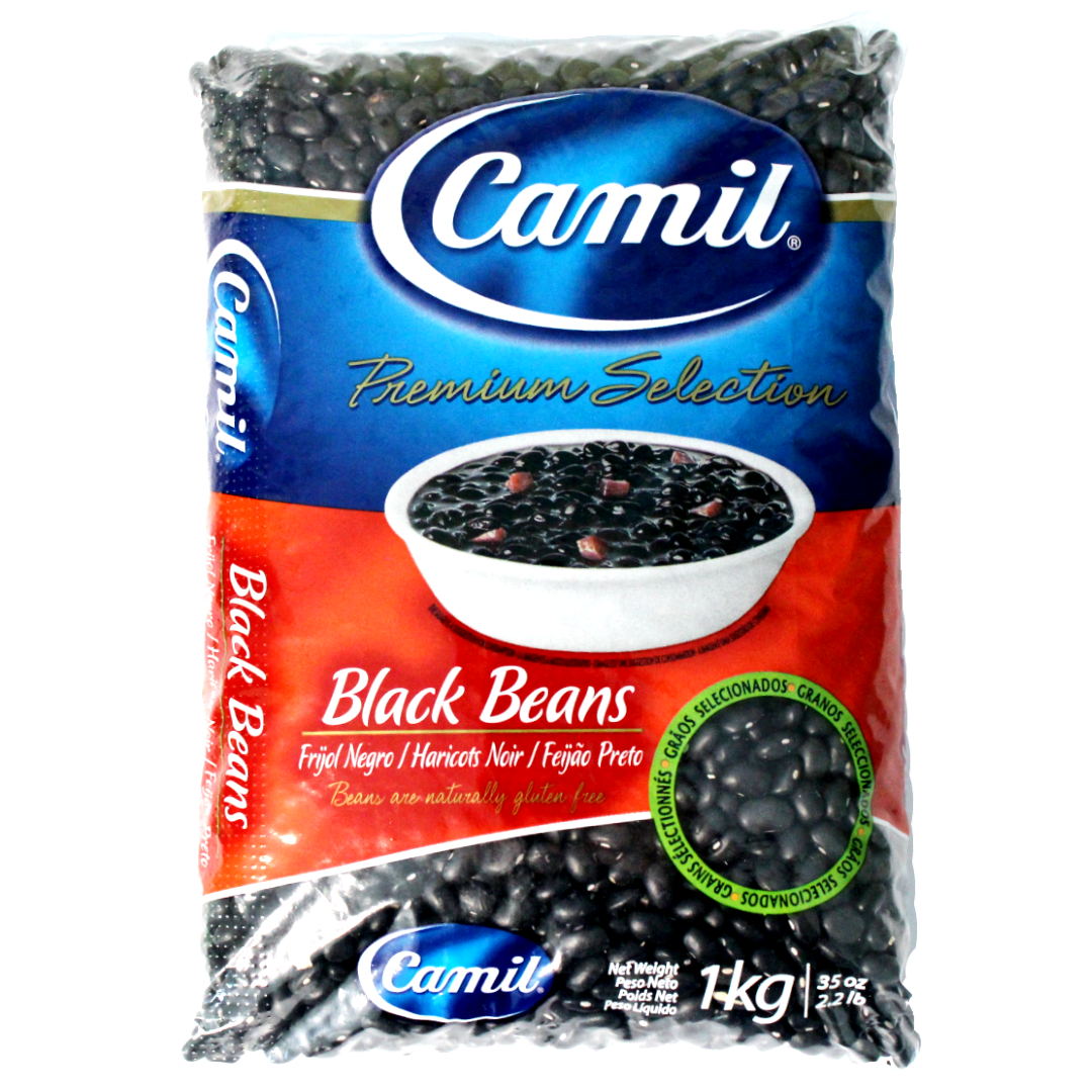 Feijao preto, Schwarze Bohnen, Camil, 1kg