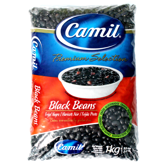 Feijao preto, Schwarze Bohnen, Camil, 1kg