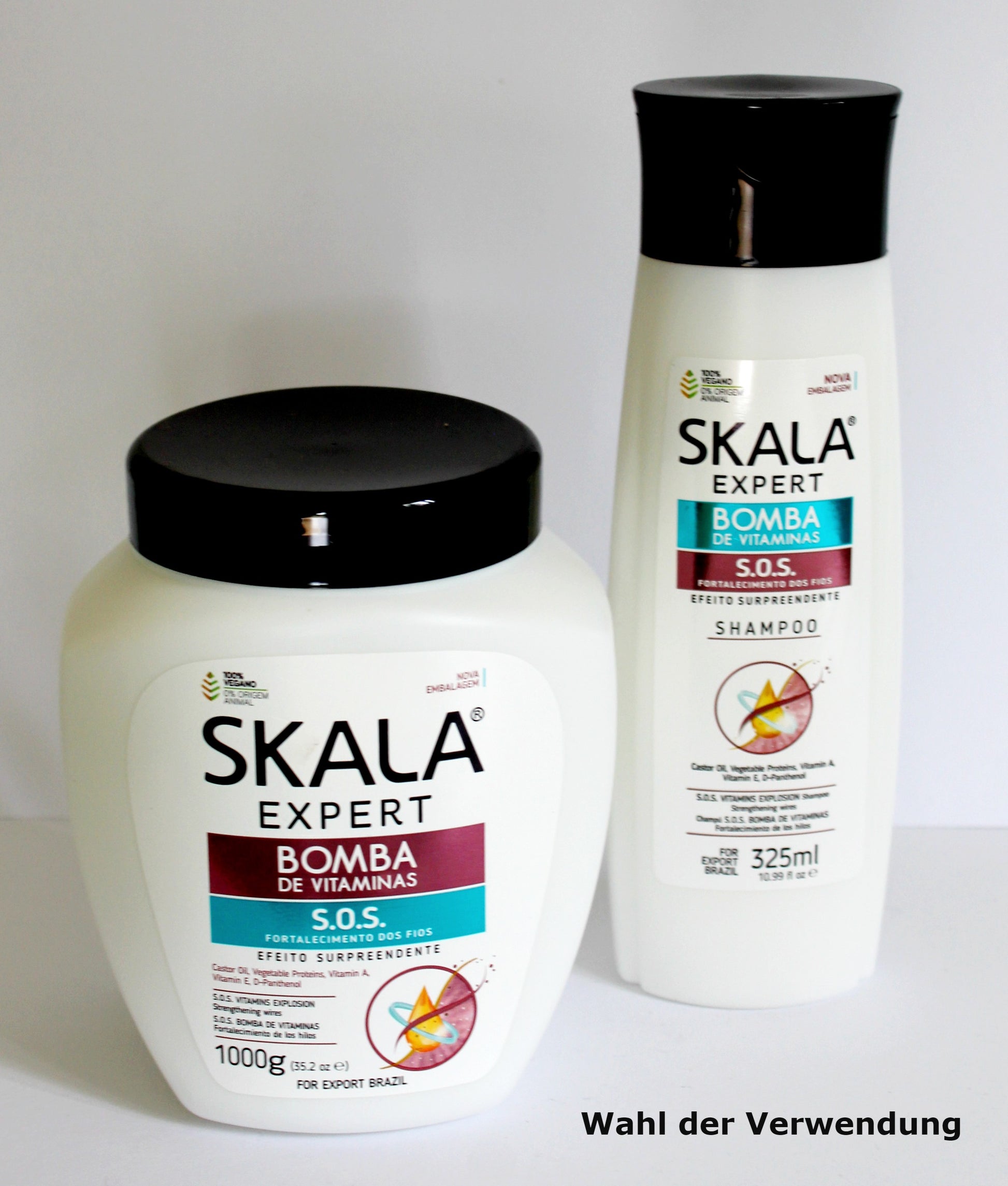 Shampoo Bomba Vitaminas, Skala, 325ml