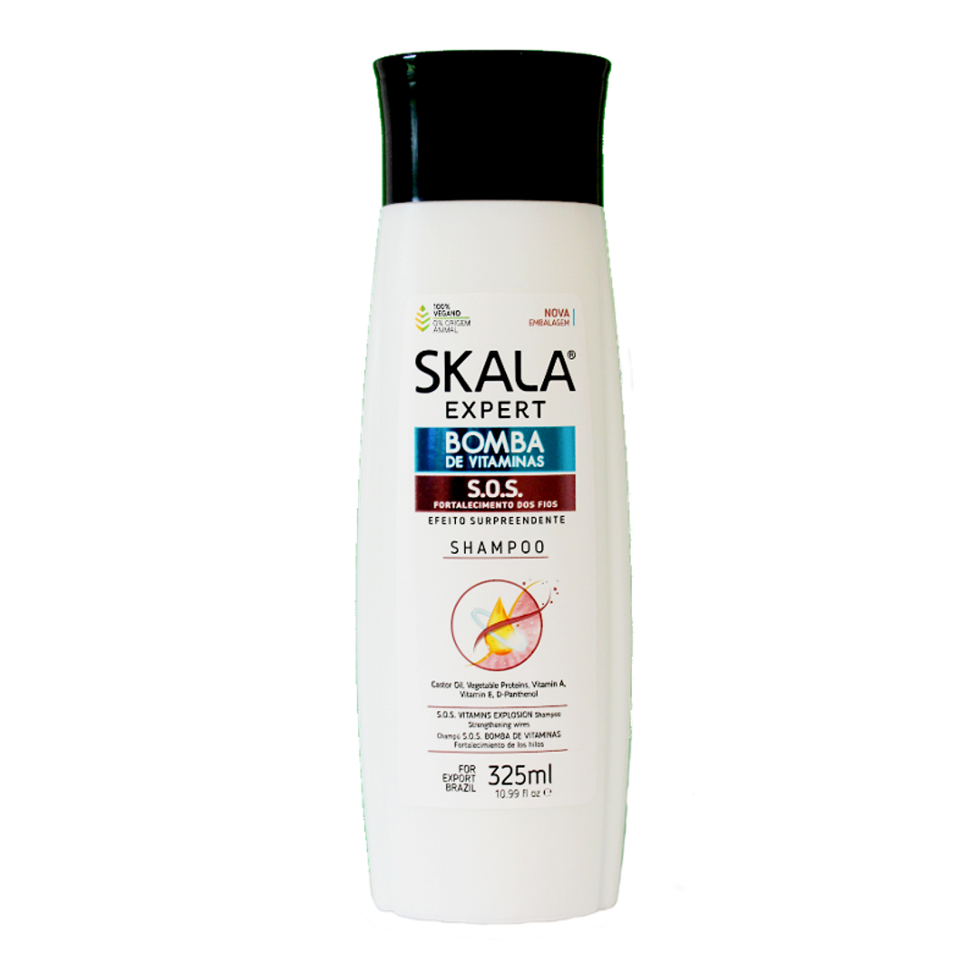 Shampoo Bomba Vitaminas, Skala, 325ml